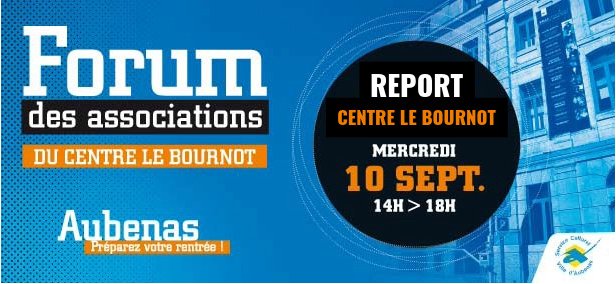 spectacle à la une : Forum des associations du Centre Le Bournot 